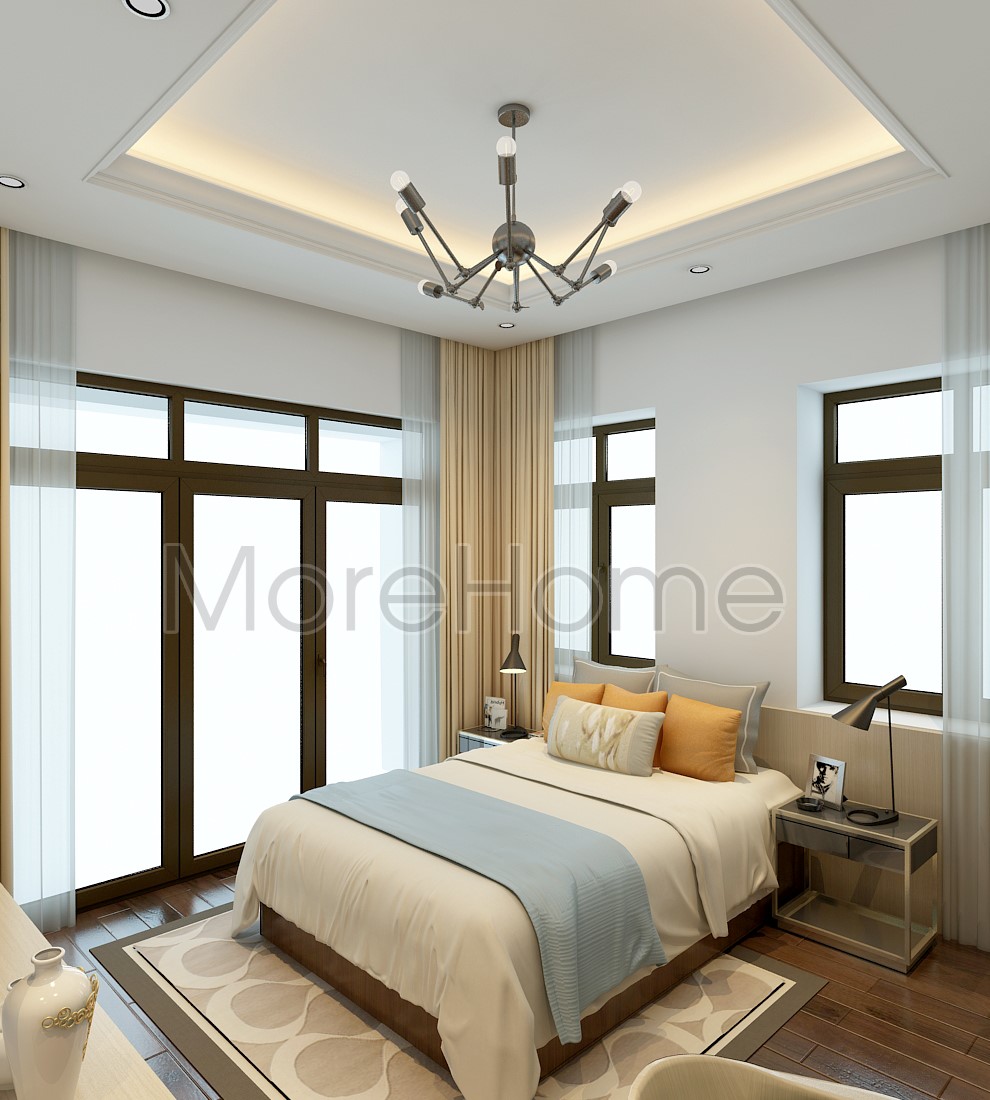 Thi công lòng ngủ khách sạn 3 sao hiện đại quận Đống Đa